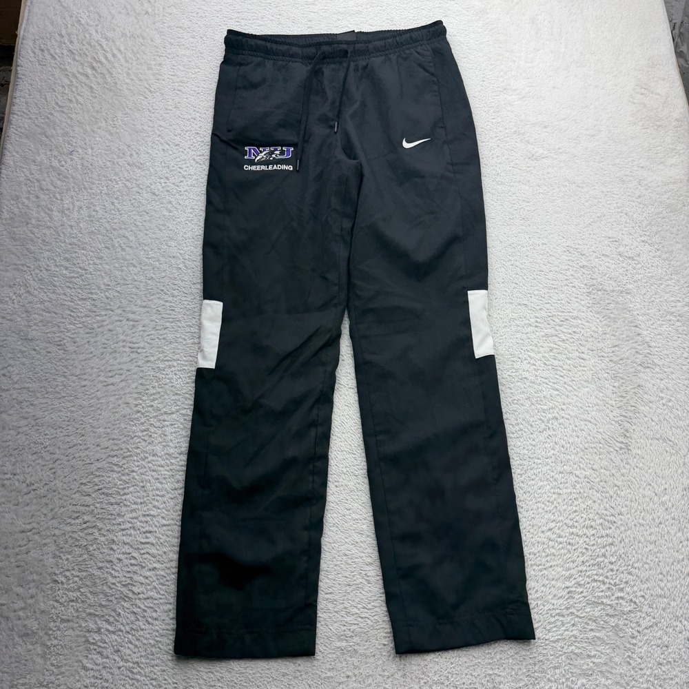 Nike Dri-FIT NIU Cheerleading Track Pants Black Womens Medium Athletic Warmup